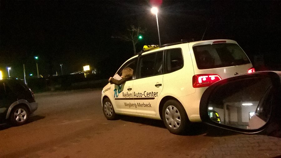 Taxi in der Nacht